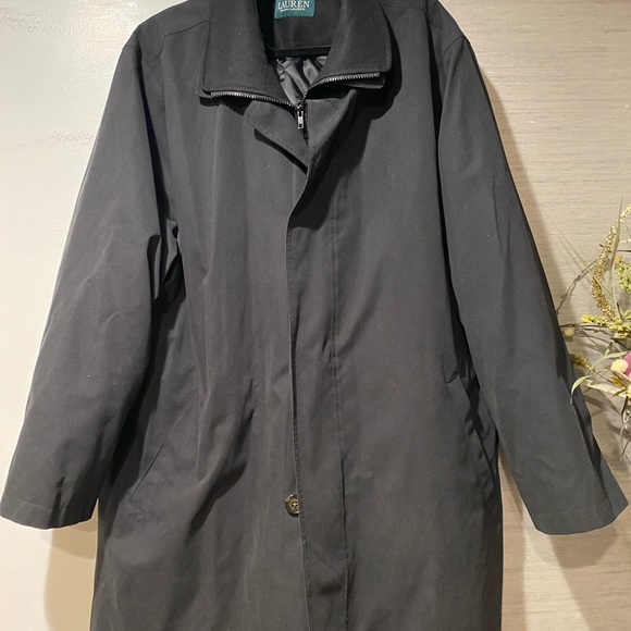 Lauren Ralph Lauren mens wool lined water repellent 3/4 length jacket 48R - Picture 3 of 8